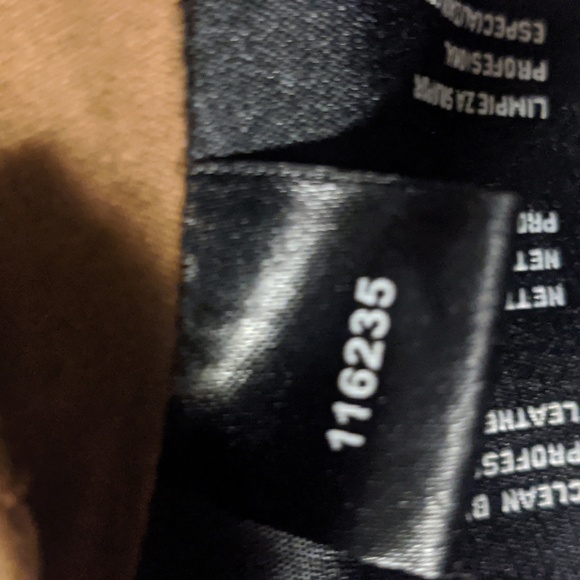 Michael Kors Leather hooded jacket - Picture 12 of 13